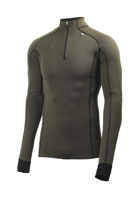 Helly Hansen LIFA WARM Freeze 1/2 Zip Turtle Men's (Olive Night)