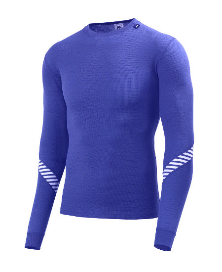 Helly Hansen LIFA DRY Long Sleeve Crew Men's (New Blue)