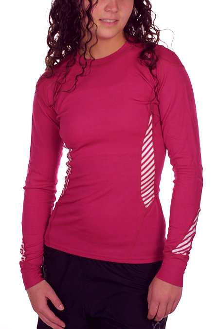 Helly Hansen LIFA DRY Long Sleeve Crew Women's (Hot Pink)