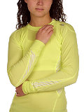 Helly Hansen LIFA DRY Long Sleeve Crew Women's (Lime)