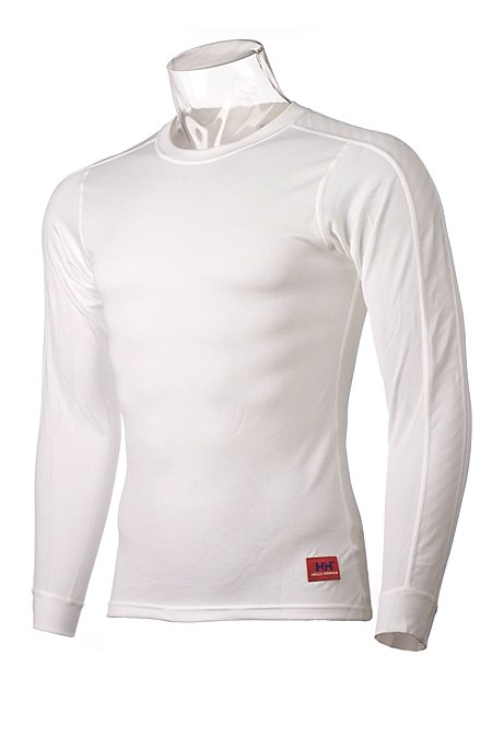 Helly Hansen W's Stripe Crew White