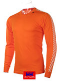 Helly Hansen LIFA DRY Stripe Crew Men's (Tangerine)