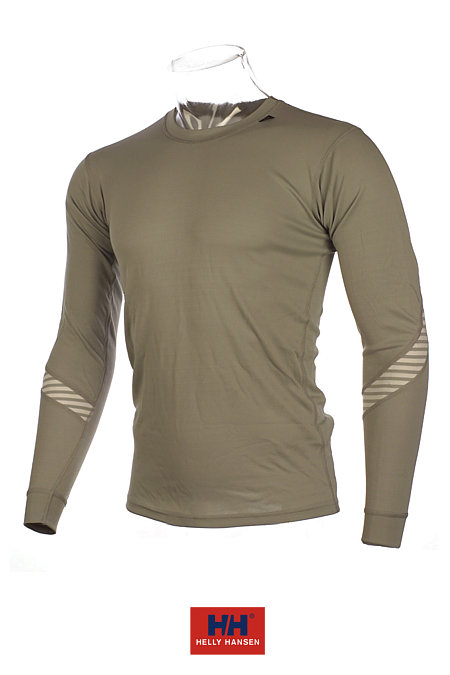 Helly Hansen LIFA DRY Long Sleeve Crew Men's (Pewter)