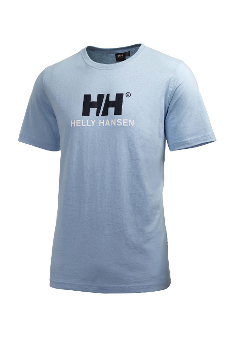 Helly Hansen Logo Tee Men's (Lt. Blue)