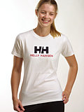 Helly Hansen Logo Tee Women's (White)