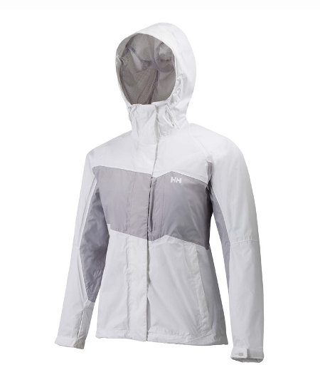 Helly Hansen New Packable Jacket Women's (White / Light Grey)