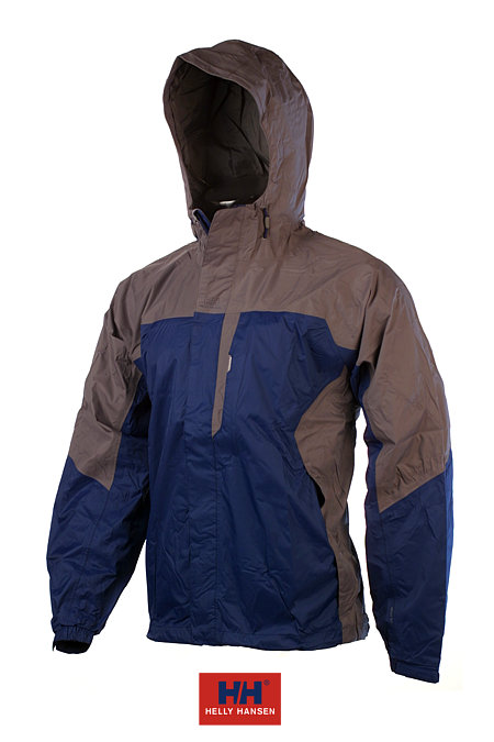 Helly Hansen Packable Rain Jacket Men's (Steel / Dark Blue)