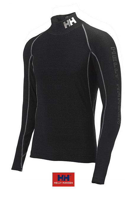 Helly Hansen Platboom L/S Rashguard Men's (Black)