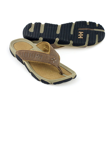 Helly Hansen The Sola Suede Sandals Men's (Dark Brown)