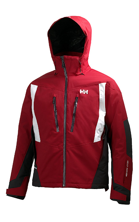 Helly Hansen Velocity Jacket Men's (Red / Ebony / White)