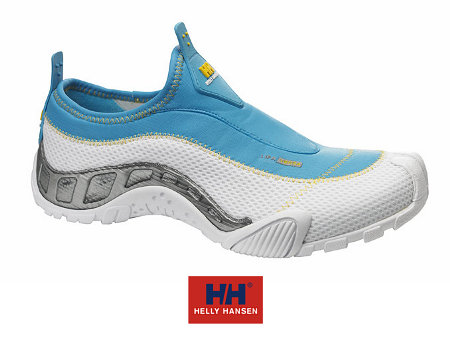 Helly Hansen Water Moc Shoes Women's (White / Deep Aqua)