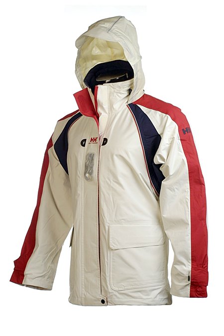 Helly Hansen W's Journey Jacket II Oyster/Classic Navy/Crimson