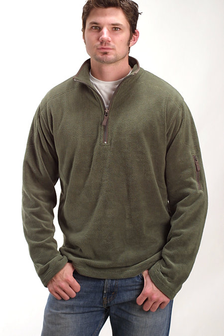 Horny Toad Brody Cashmoore Pullover Men's (Thyme)