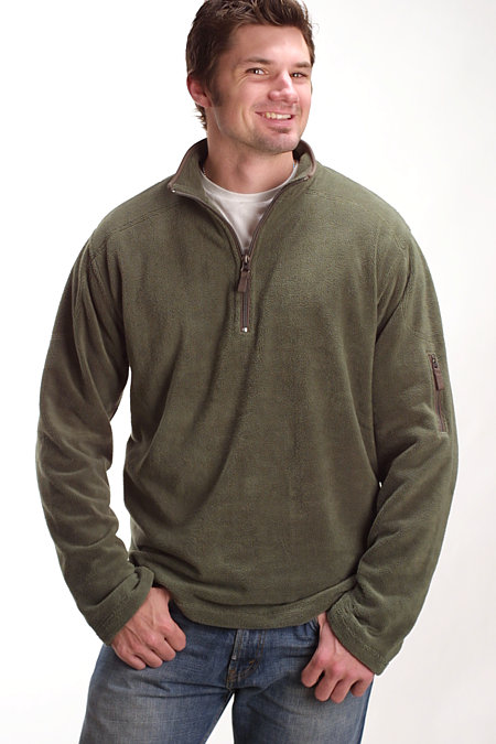 Horny Toad Brody Cashmoore Pullover Men's (Thyme)