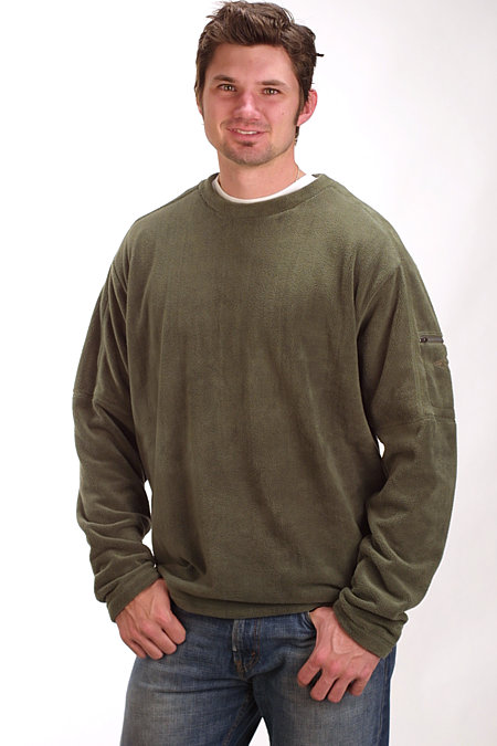 Horny Toad Crewzer Cashmoore Long Sleeve Shirt Men's (Thyme)