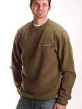 Horny Toad McQueen Crew Neck Shirt Men's (Olive)