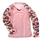 Hot Chillys Pepperskins Baseball Crewneck Kid's (Pink / Meadow)