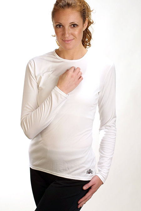 Hot Chillys Crewneck Base Layer Women's (White)