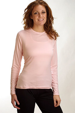 Hot Chillys Crewneck Base Layer Women's (Pink)