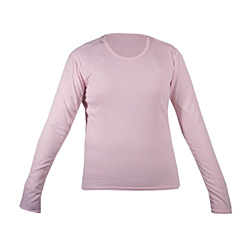 Hot Chillys Crewneck Base Layer Kid's (Pink)