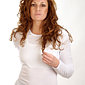 Hot Chillys Pepperskins Crewneck Base Layer  Women's (White)