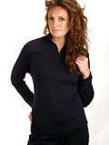 Hot Chillys Pepperskins Zip T Women's