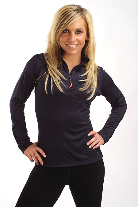 Hot Chillys Zip T Layer Women's (Black)