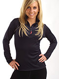 Hot Chillys Zip T Layer Women's (Black)