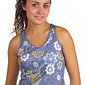 Isis Cross Back Tank Women's (Sky Blossom)