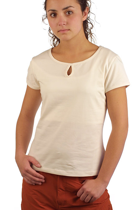 Isis Keyhole Tee Women's (White)