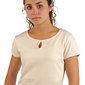 Isis Keyhole Tee Women's (White)