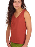 Isis Simple V Tank Women's (Chili)