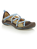 J-41 Aquarius Shoes Women's (Brown / Sky Blue)