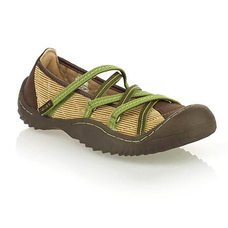 J-41 Sideline Natural Shoes Women's (Tan / Olive)