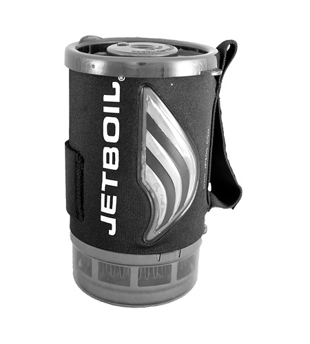 JetBoil One Liter Companion Cup with Heat Indicating Cozy (Black