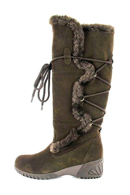 Khombu Solar Winter Boots Women's (Dark Brown)