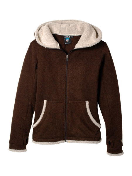 Kuhl Full Zip Hoody Women's (Dark Brown)