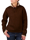 Kuhl Ingrid 1/4 Zip Sweater Women's (Dark Brown)