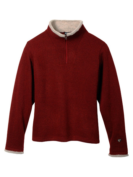 Kuhl Ingrid 1/4 Zip Sweater Women's (Dark Red)