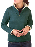 Kuhl Ingrid 1/4 Zip Sweater Women's (Teal)