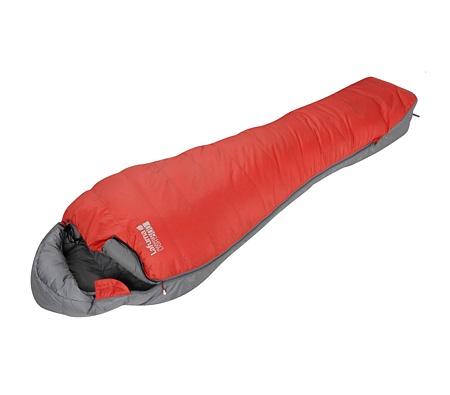 Lafuma Warm'n Light 800 Down Sleeping Bag (Bright Red / Titan Gr