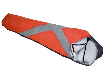 Lafuma X 1000 Synthetic Sleeping Bag (Dark Deep Orange)