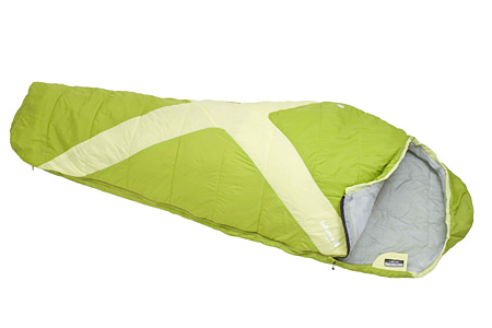 Lafuma X 600 Synthetic Sleeping Bag Women's (Meadow Green / Acid