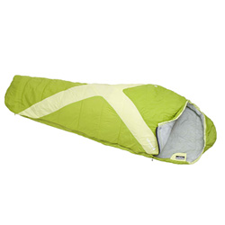 Lafuma X 600 Synthetic Sleeping Bag Women's (Meadow Green / Acid Yellow)
