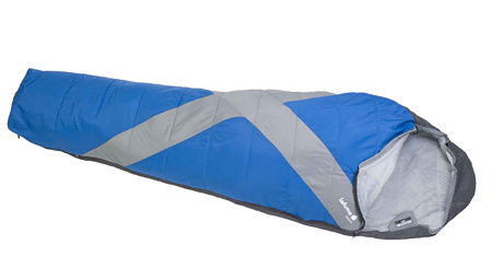 Lafuma X 600 Synthetic Sleeping Bag (Metal Blue / Grey)