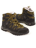 Lowa Jannu Mid Trekking Shoes Men's (Black / Yellow)