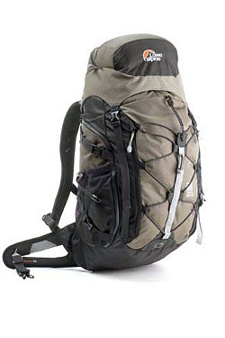 Lowe Alipine Air Zone Centro 45/10 Hiking Pack (Bark / Black)