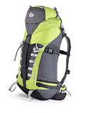 Lowe Alpine Peak Attack 40 Technical Backpack (Lizard Green / Slate Grey)