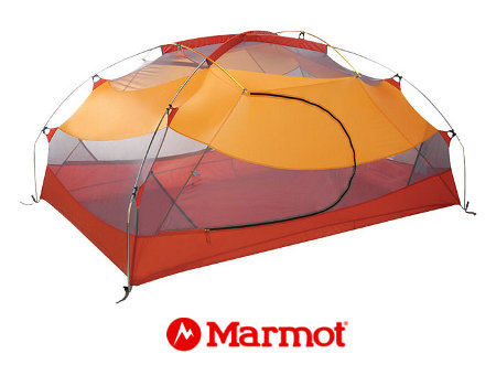 Marmot Aeolos 3 Person Tent (Terra Cotta / Pale Pumpkin)