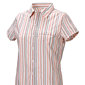 Marmot Arcadia Button Front Short Sleeve Shirt Women's (Coral / Arcadia Strip)